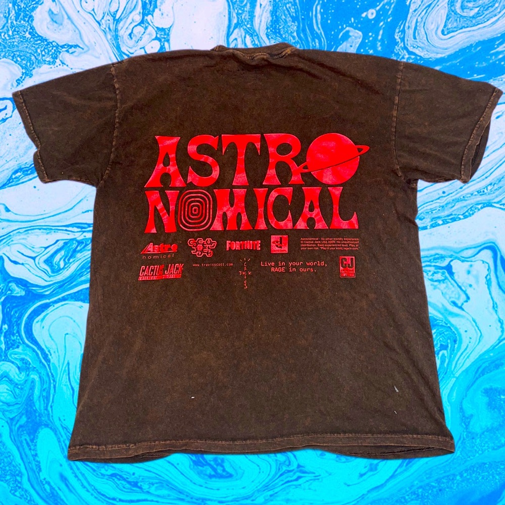 Travis Scott World Event T-Shirt 🔥🌎